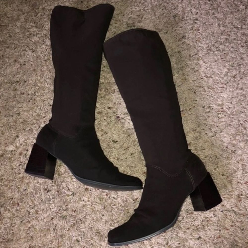 Villager Liz Claiborne brown knee high boots